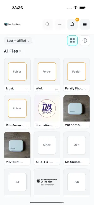 Folder Fort - Cloud Storage screenshot 2