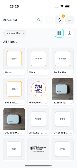 Folder Fort - Cloud Storage Screenshot 2 of 4
