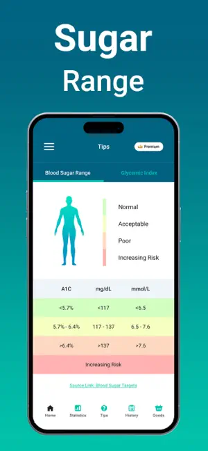 Glucose Monitor - Diabetes App screenshot 4