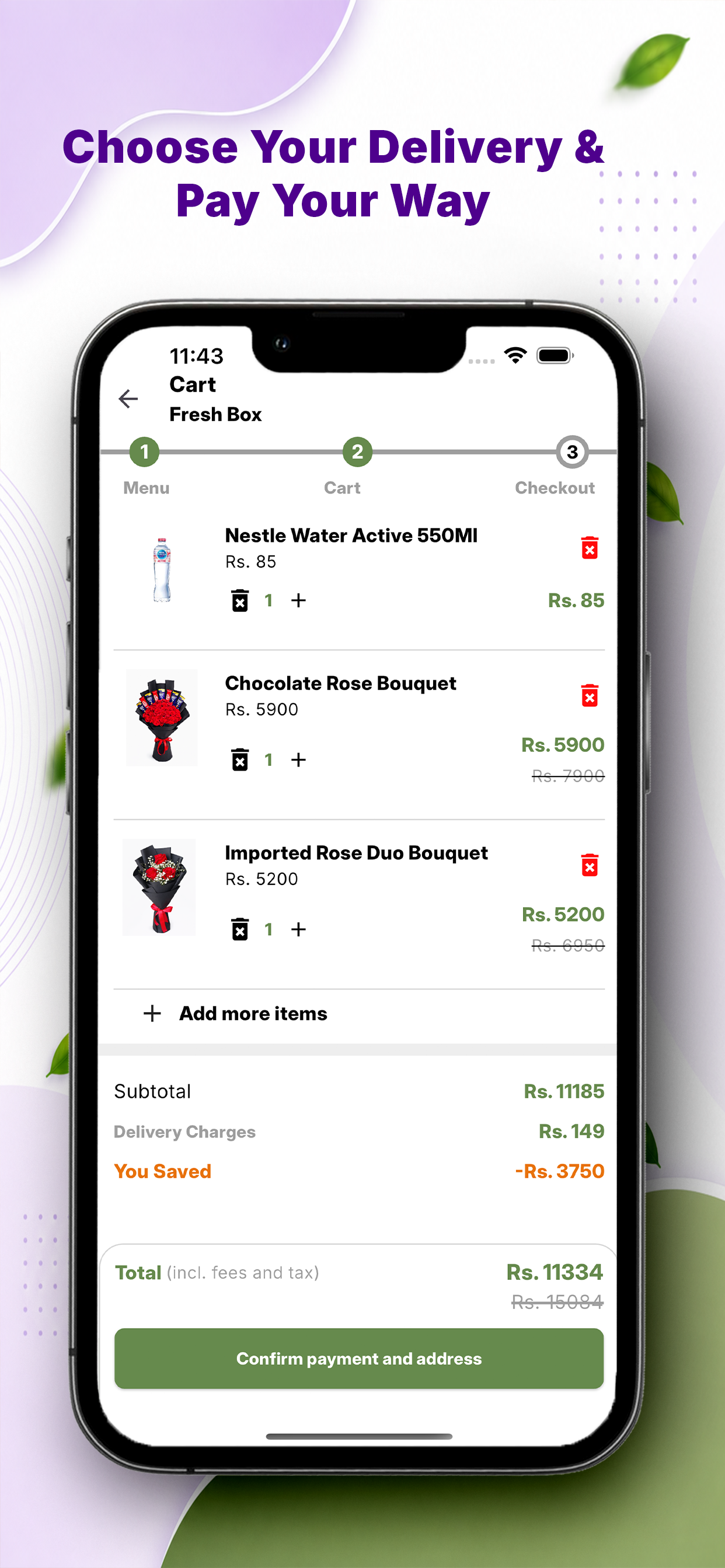 Fresh Box App screenshot 4