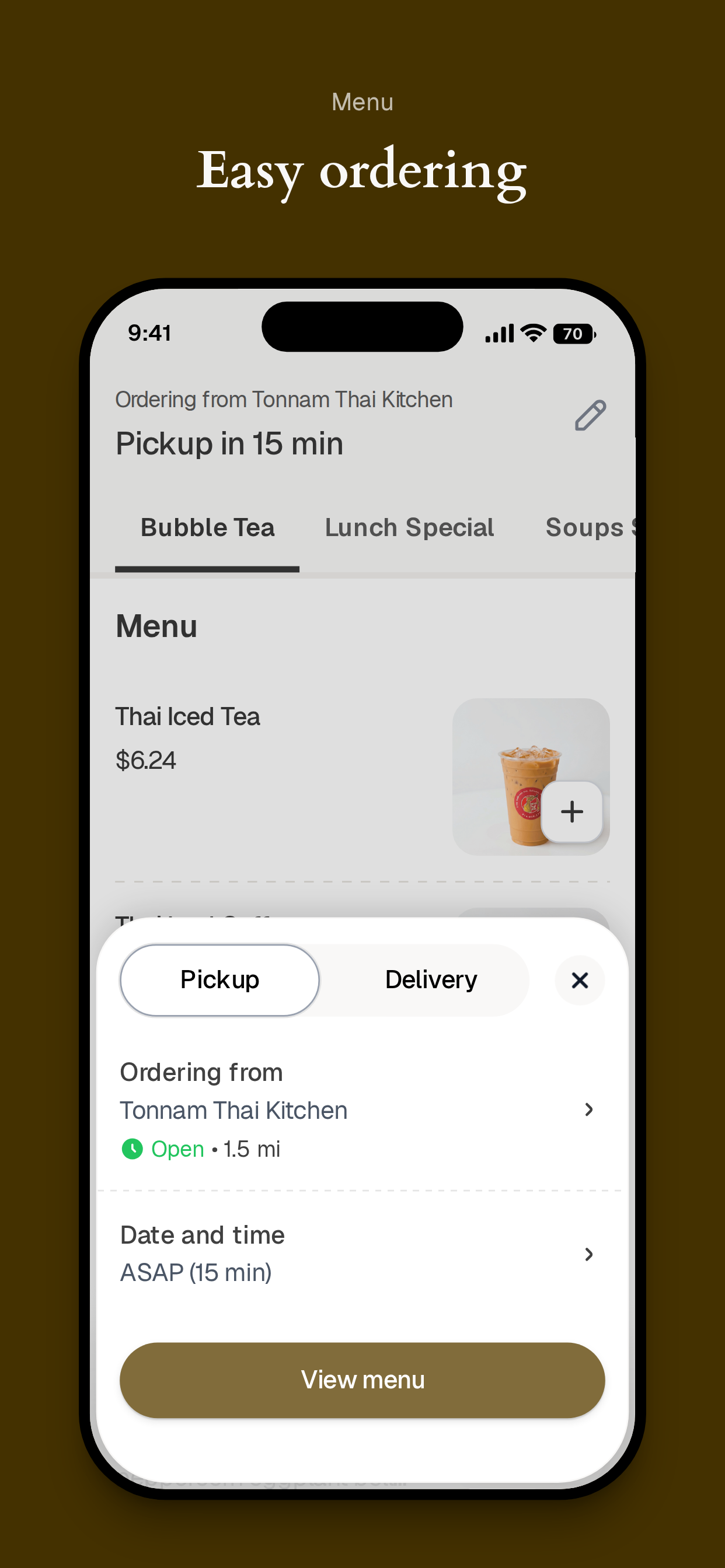Tonnam Thai Kitchen screenshot 3