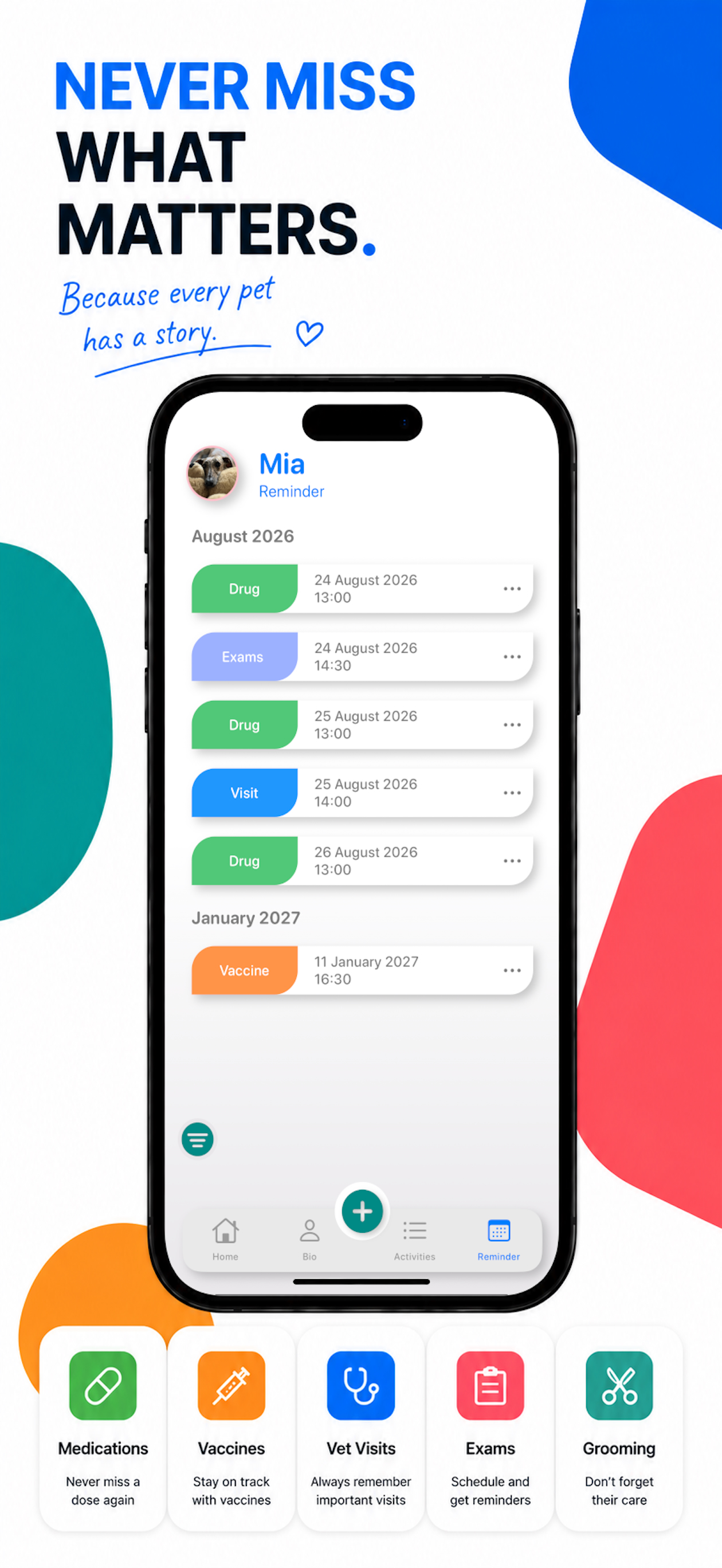 LoveMyPets: Pet Care Tracker screenshot 3