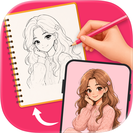 AR Trace Drawing: Sketch & AI