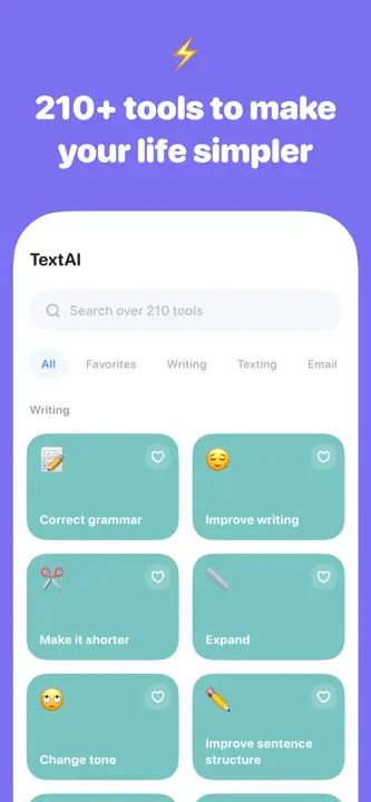 TextAI: Screenshot 5 von 9