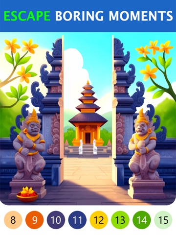 Coloria Bloom:Coloring Journey iPad screenshot