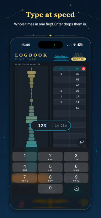 Logbook Time Calc Screenshot 5 of 7