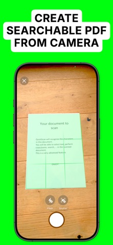 QuickScan:PDF OCR Text Scanner Screenshot 1 of 10