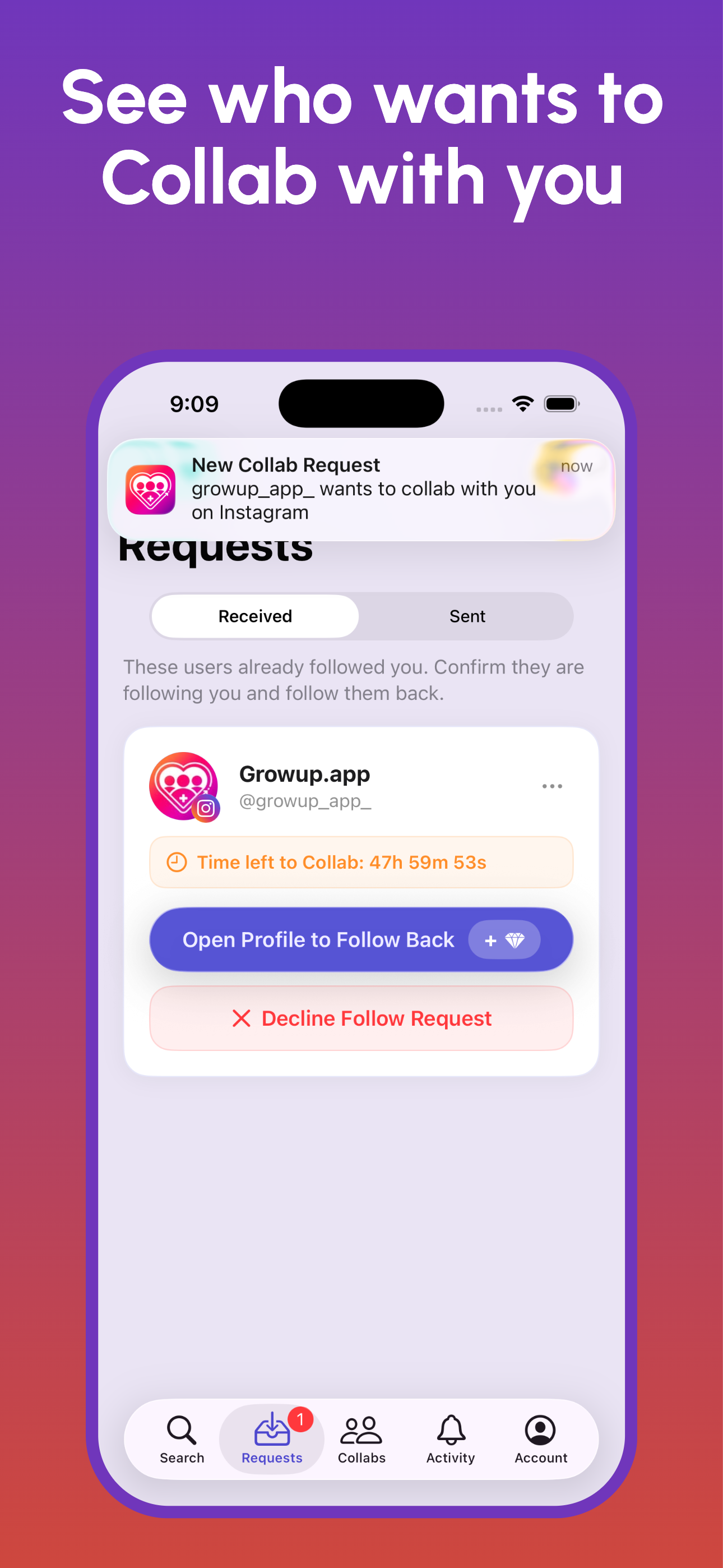 GrowUp - Get More Followers screenshot 6