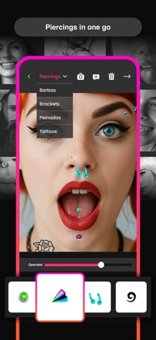 Piercing Photo Editor prank Screenshot 2 of 4