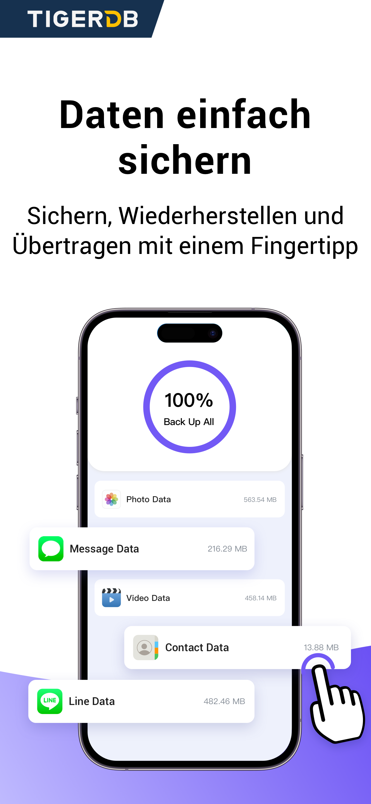 Tiger Data Backup + Transfer