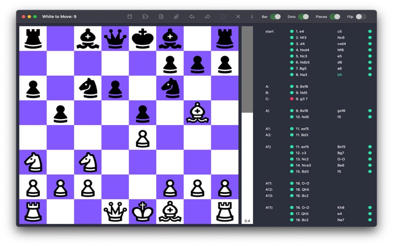 Chessbits Standard app screenshot