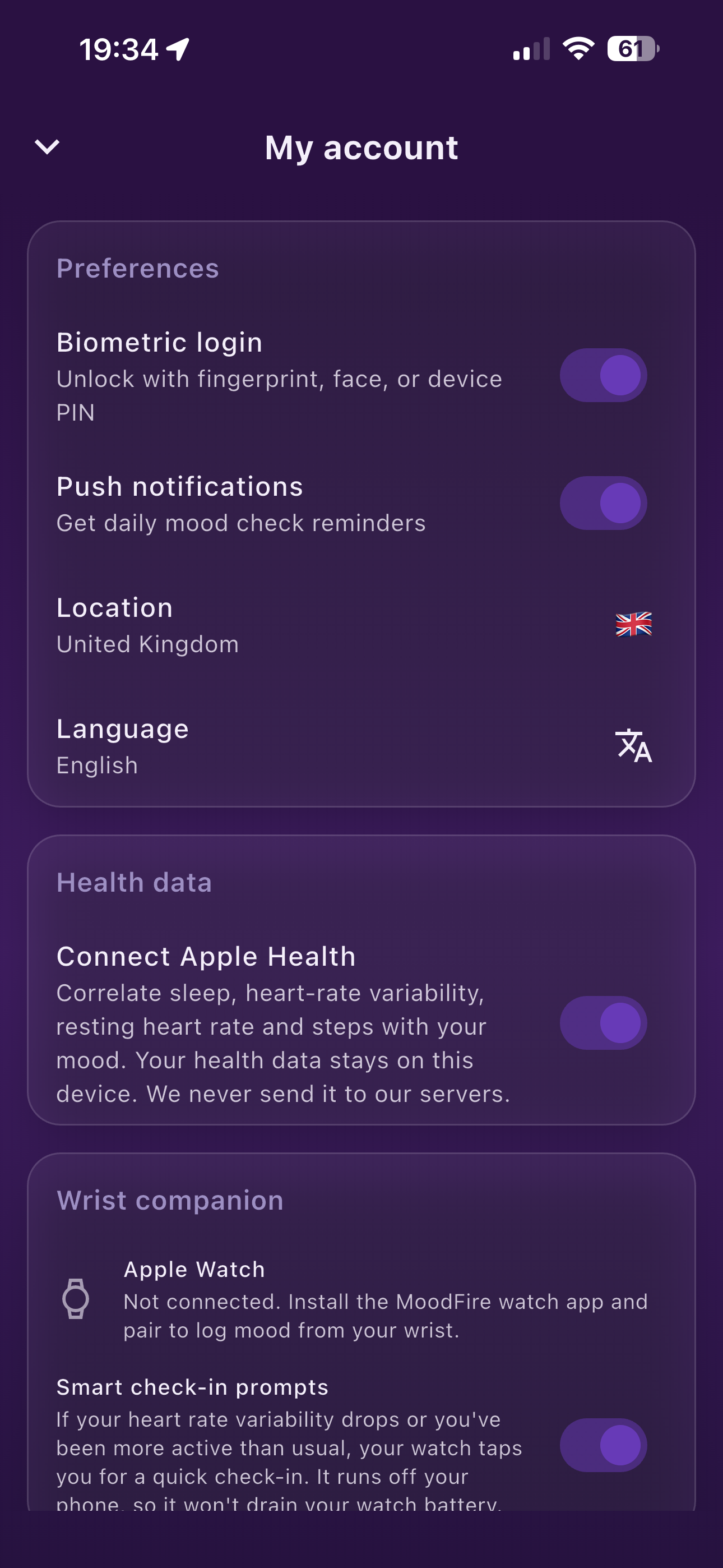 MoodFire screenshot 9