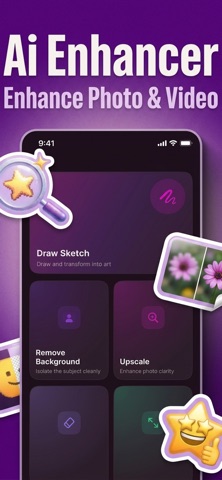 AI Art & Photo Editor - PictAI iPhone screenshot