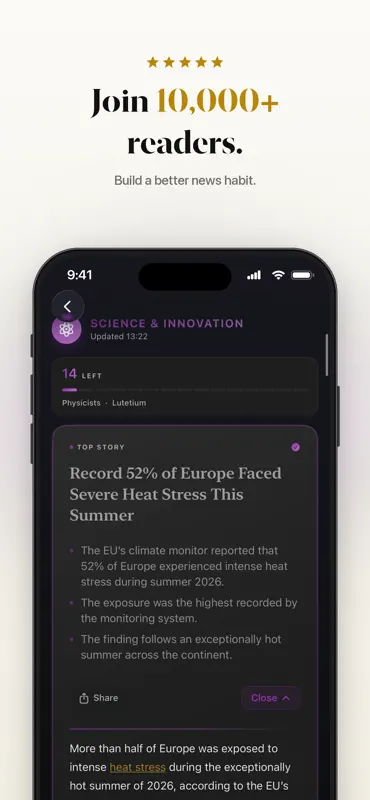 Root News: Smart Daily Brief screenshot 5 of 5