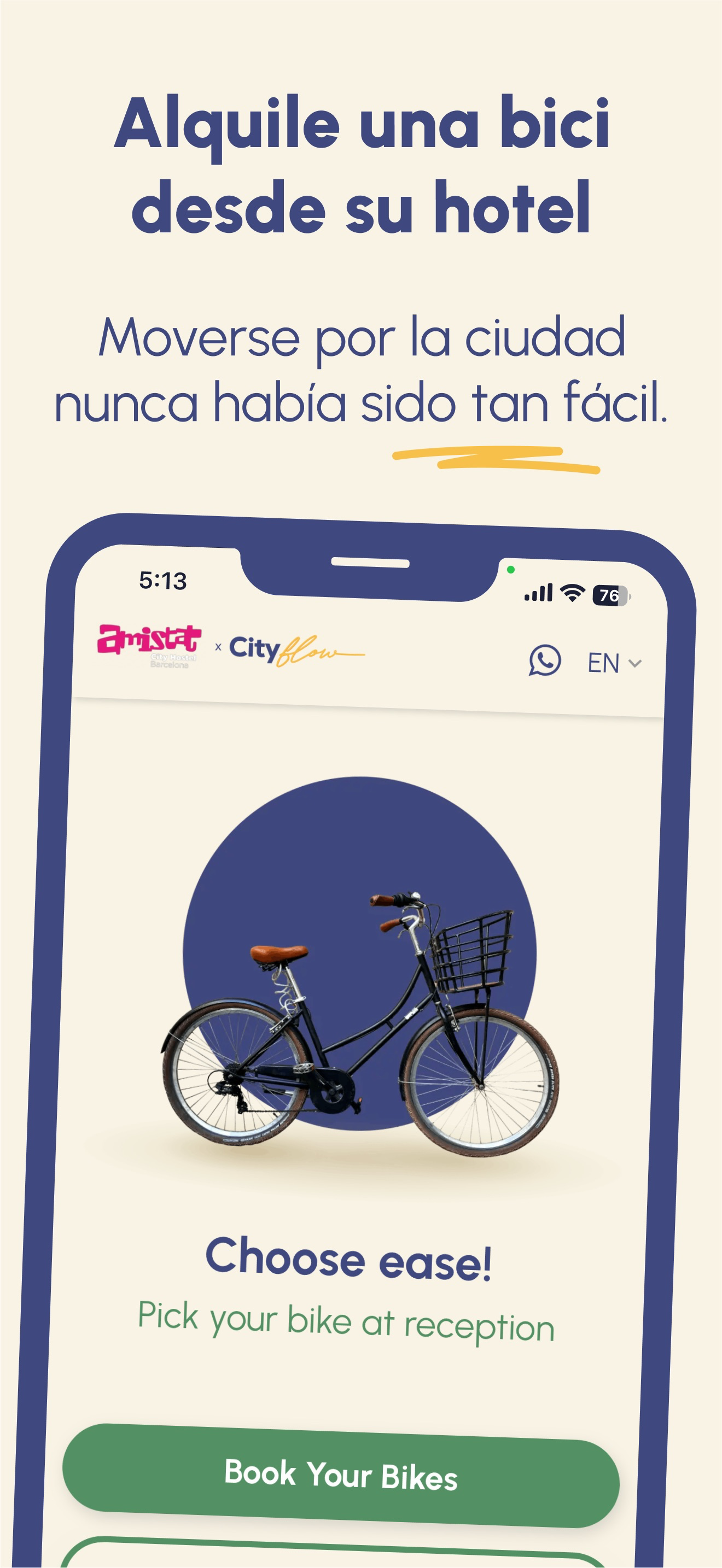Cityflow – Hotels bikes rental