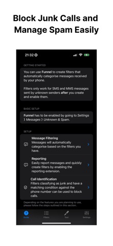 Funnel - SMS and Call Filter Screenshot 3 of 3