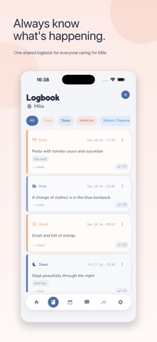 TinyTies – Co-Parenting Screenshot 2 of 5