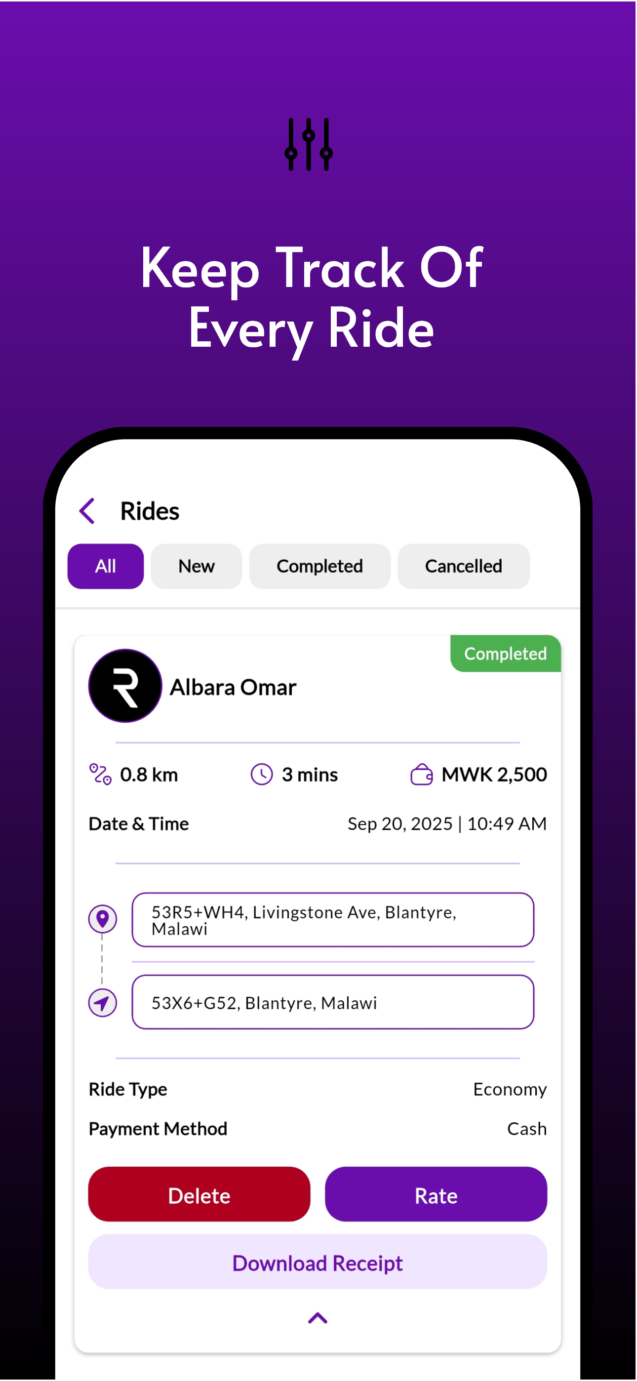 Rydz - Request a ride screenshot 8