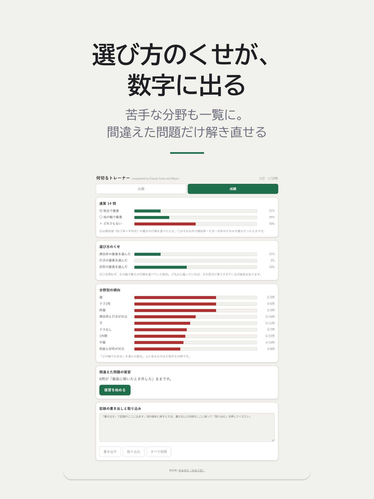 Screenshot 10 of 麻雀何切るトレーナー