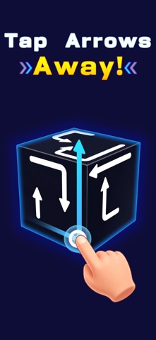 Tap Arrow 3D: Cube Away iPhone screenshot