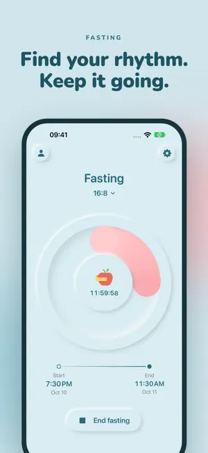 Fasting: Intermittent Tracker screenshot 1