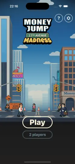 Capture d'écran de Money Jump: 13th Ave Madness sur iPhone 4