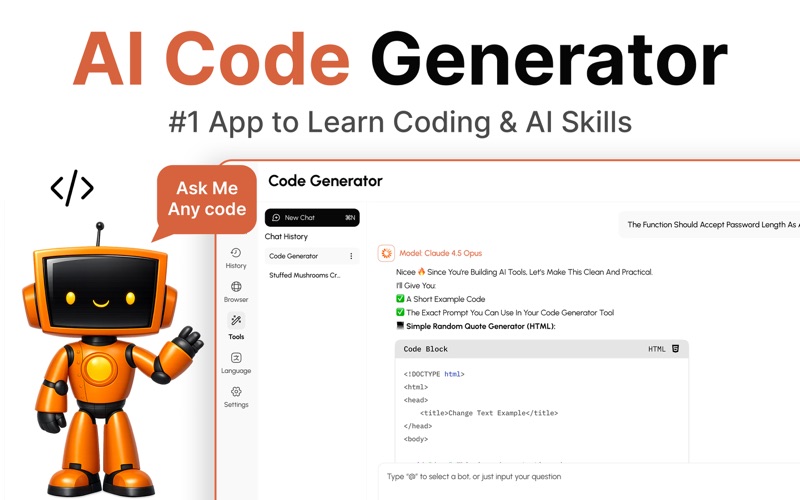 AI Assistant for Clax iPhone screenshot