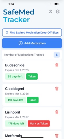SafeMed Tracker Screenshot 2 of 5