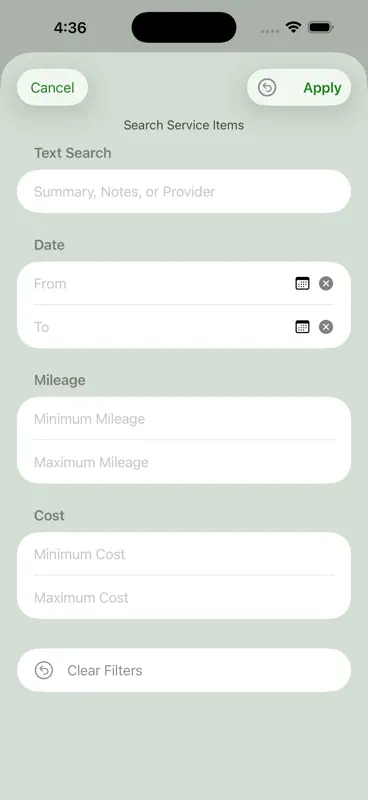 Vehicle Service Tracker screenshot 4 of 10