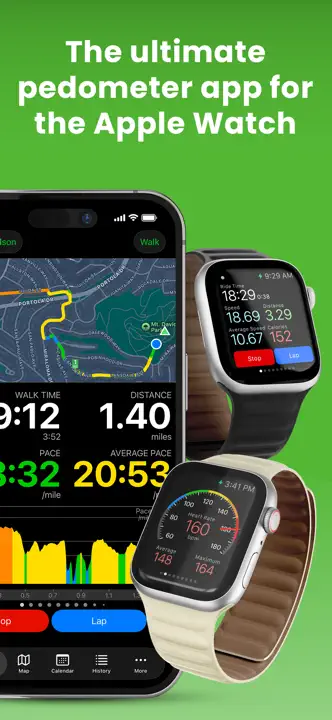 Walkmeter Walking & Hiking GPS : capture d’écran 6 sur 9