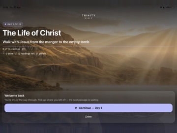 Trinity Bible: Read & Study iPad screenshot 2