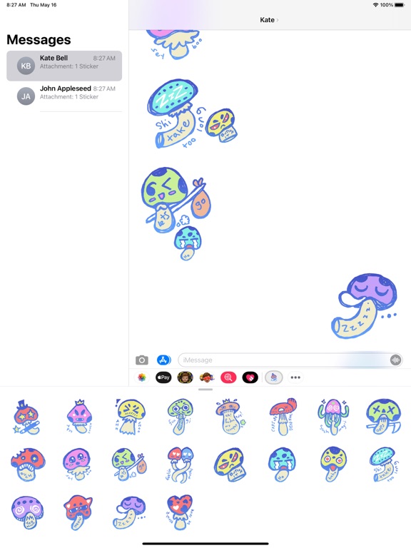 Screenshot #6 pour Mushroomz Sticker Pack