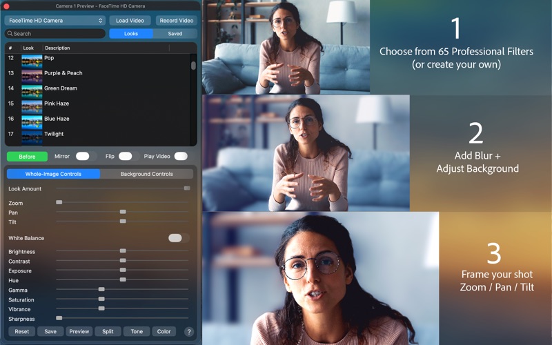 Screenshot #1 pour Webcam Effects