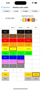 Electronic Circuits Calc Pro screenshot #6 for iPhone