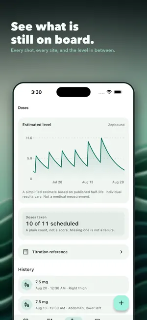GLP-1 Tracker: Shot & Protein screenshot 3
