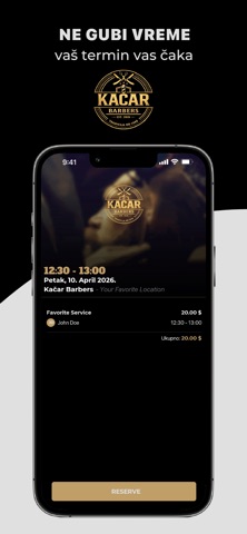 Kačar Barbers screenshot