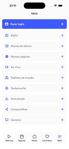 Shalom Comunidade Cristã iPhone screenshot