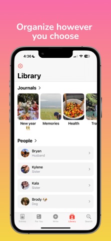 Recollect - Journal & Diary iPhone screenshot
