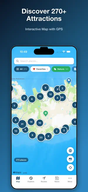Iceland Explorer: Island Guide screenshot 1