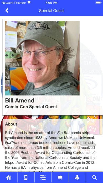 Official Comic-Con App Screenshot 3 - AppWisp.com Official Comic-Con App Screenshot 3 - AppWisp.com