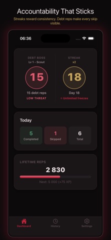 MicroReps: Desk Workout App Screenshot 2 of 5