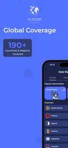 Flyesim: eSIM Travel& Internet screenshot #1 for iPhone