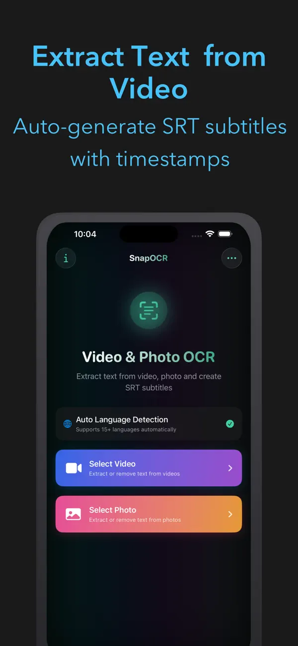 SnapOCR – Video Text Tool 截图 4