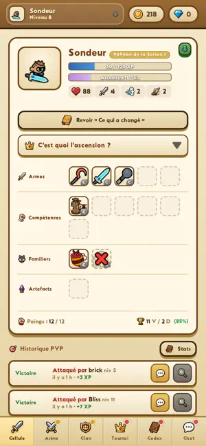 AILFE - FIGHTER: Auto Battler screenshot 2