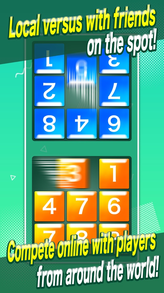 #3. Speed Slide Puzzle vs (iOS) Bởi: GENIT Inc.