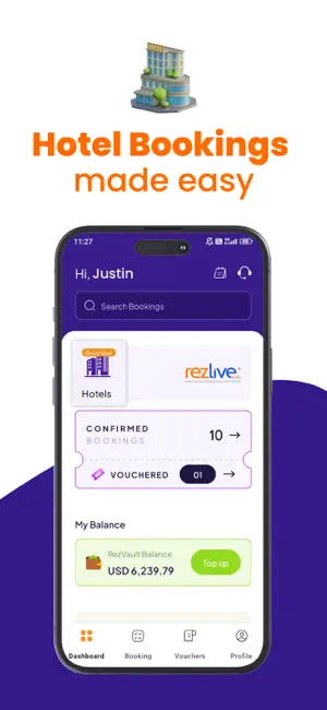 Rezlive For Travel agents screenshot 1