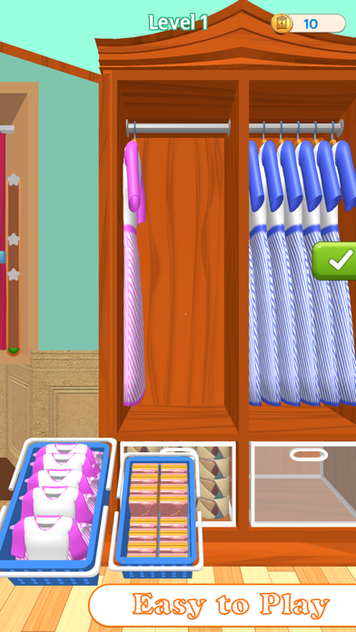 Closet Organizer Game 3D Screenshot