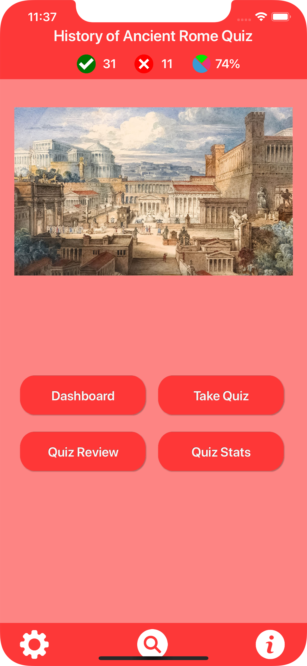 History of Ancient Rome Quiz
