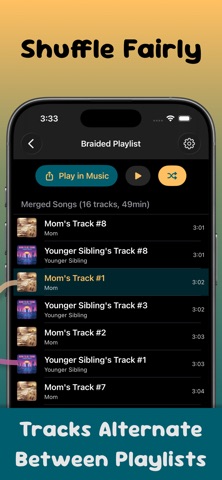 Braided Playlist: Shared Queue Screenshot 3 of 7