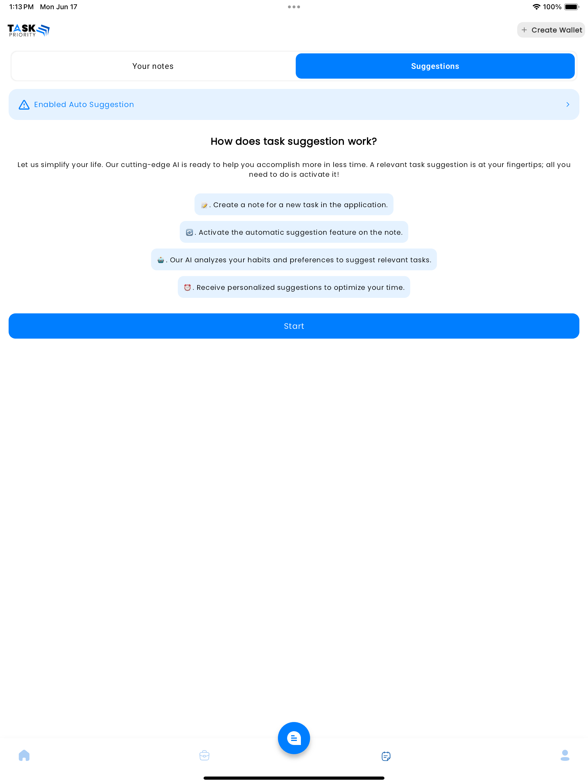 Task Priority